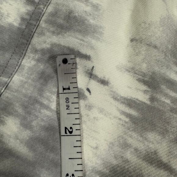 Athleta Farallon Printed Jogger Inversion Light Grey Women's Size 24 NWOT STAIN - Picture 7 of 11